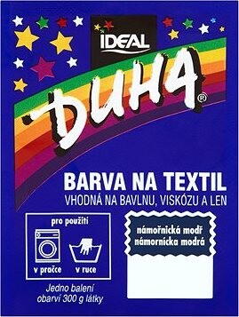 DUHA farba na textil námornícka modrá 15 g