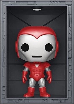Funko POP! Marvel – Hall of Armor: Iron Man Model 8 Silver Centurion PX Exclusive