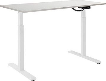 AlzaErgo Table ET2 biely + doska TTE-12 120 × 80 cm biely dub