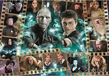 CLEMENTONI Puzzle Harry Potter: Obľúbené postavy 1000 dielikov