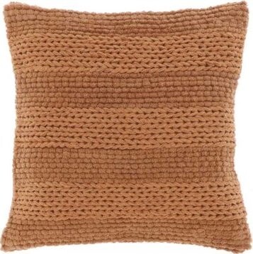 TEXTILOMANIE Dekoračný vankúšik Nancy 45 × 45 cm, hnedý