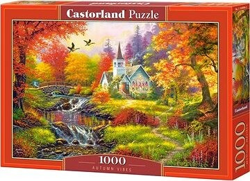 CASTORLAND Puzzle Jesenná atmosféra 1000 dielikov