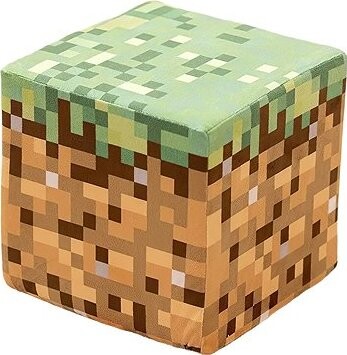 Plush Penová kocka Minecraft blok Tráva 20 cm