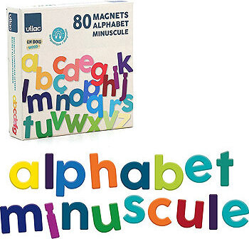Vilac Abeceda Malé písmená 80 ks
