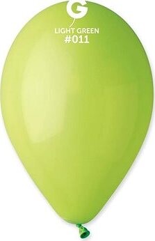 SMART BALLOONS 100 ks svetlozelené – limetka – 26 cm pastelové