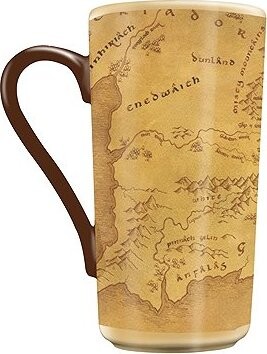 The Lord of the Rings – Middle-earth Map – hrnček