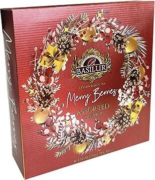 Basilur Merry Berry Assorted Vol. II 20 × 2 g, 10 × 1,5 g, 10 × 1,8 g