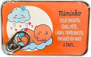 ALBI Plechovka na peniaze – narodeniny – bábätko