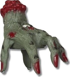 GUIRCA Dekorácia krv – krvavá ruka – rodina Addamsovcov – zombie – halloween