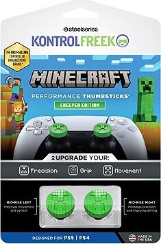 KontrolFreek Minecraft Creeper Kit – PS5/PS4