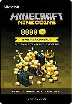 Minecraft: Minecoins Pack: 8800 Coins – Xbox/Windows Digital