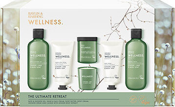 BAYLIS & HARDING sada so sviečkou Zázvor, Limetka & Bazalka 785 ml