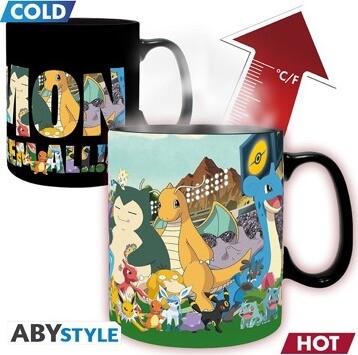 Pokémon – Gotta Catch Them All – hrnček premenlivý