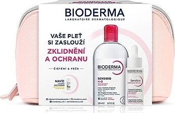BIODERMA Sensibio darčekový balíček pre citlivú pleť a vrásky 535 ml