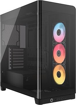 CORSAIR FRAME 4500X RSR ARGB Panoramic Glass Black