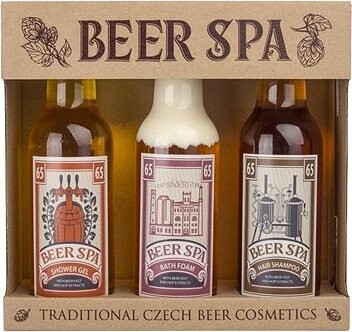 BOHEMIA GIFTS Beer Spa 3 ks