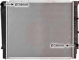 VAN WEZEL chladič, chladenie motora 59002087