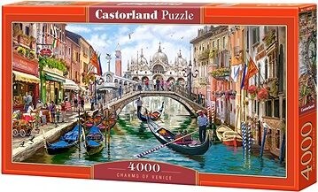 Castorland Puzzle Kúzlo Benátok 4000 dielikov