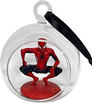 Christmas Inspiration Marvel Skleněná otevřená koule 3D figurka Spider Man