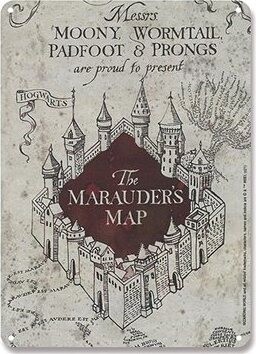 Harry Potter: Marauders Map Hogwarts