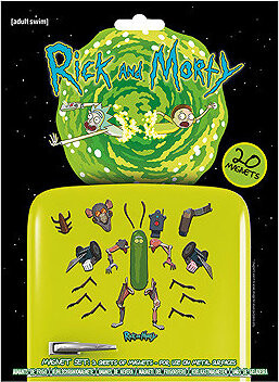 Ricky a Morty – sada magnetiek