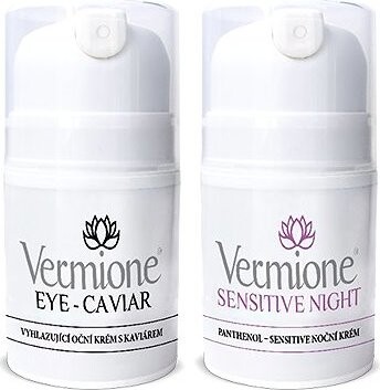 Vermione Balíček krémov na vypnutie vrások očného okolia + nočný krém