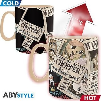 One Piece – Wanted – hrnček premieňací