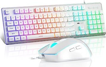 Magegee GK970-W Keyboard&Mouse Combo - US