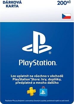 PlayStation Store - Kredit 200 Kč - CZ Digital