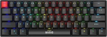 Marvo Saber 61 Black Mechanical Wired Keyboard – EN