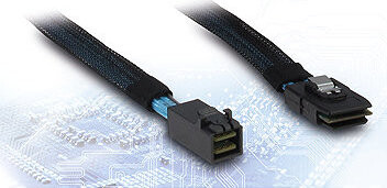 Intertech (SFF-8643) Mini-SAS HD na (SFF-8087) Mini-SAS, 0,75 m