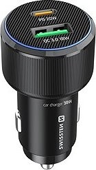 Swissten CL Adaptér 2× USB-C PD 50 W čierny