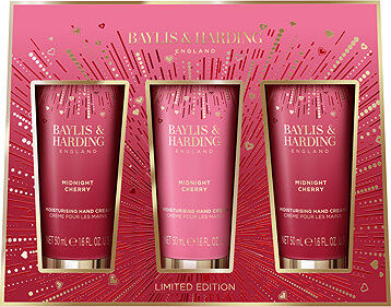 BAYLIS & HARDING sada krémov na ruky Midnight Cherry 150 ml