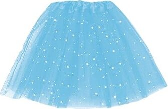 LED svietiaca sukňa Princess modrá