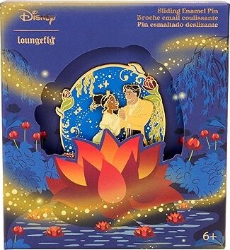 Princezná a žabiak od Loungefly Enamel 3