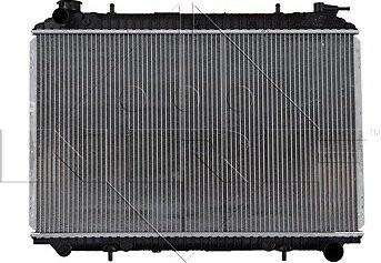 NRF Chladič, chladenie motora 509534