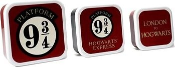 Harry Potter: Platform 9 3/4 – box na desiatu set 3 kusov