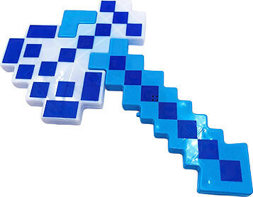 FunCo Svietiaca diamantová sekera so zvukmi Minecraft 35 cm