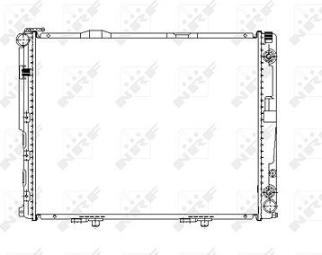 NRF Chladič, chladenie motora 58156