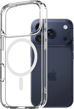 AlzaGuard Crystal Clear TPU Case Compatible with Magsafe na iPhone 17 Pro