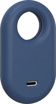 AlzaGuard Silicone Keychain pre Samsung SmartTag 2 – modré