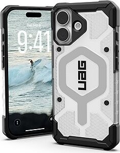 UAG Pathfinder Clear Magsafe Ice Silver iPhone 17