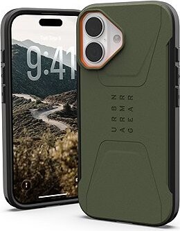 UAG Civilian Magsafe Olive Orange iPhone 17