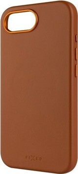 FIXED MagLeather s podporou MagSafe na Apple iPhone 16e 5G hnedý