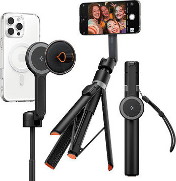 Spigen Selfie Stick MagSafe+ Tripod, black