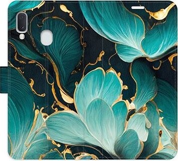 iSaprio flip puzdro Blue Flowers 02 na Samsung Galaxy A20e