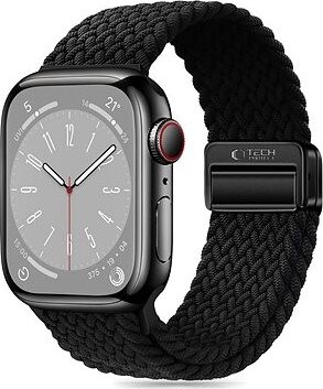 Tech-Protect Nylon Mag na Apple Watch 42/44/45/49 mm, čierny