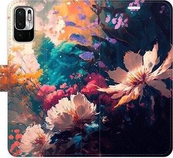 iSaprio flip puzdro Spring Flowers pre Xiaomi Redmi Note 10 5G