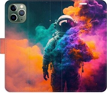 iSaprio flip puzdro Astronaut in Colours 02 pre iPhone 11 Pro