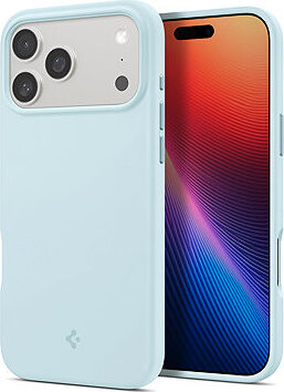 Spigen Silicone Fit MagSafe mute Blue iPhone 17 Pro Max